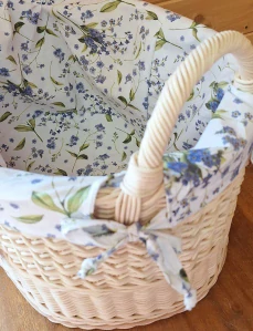 Oválný košík s uchy