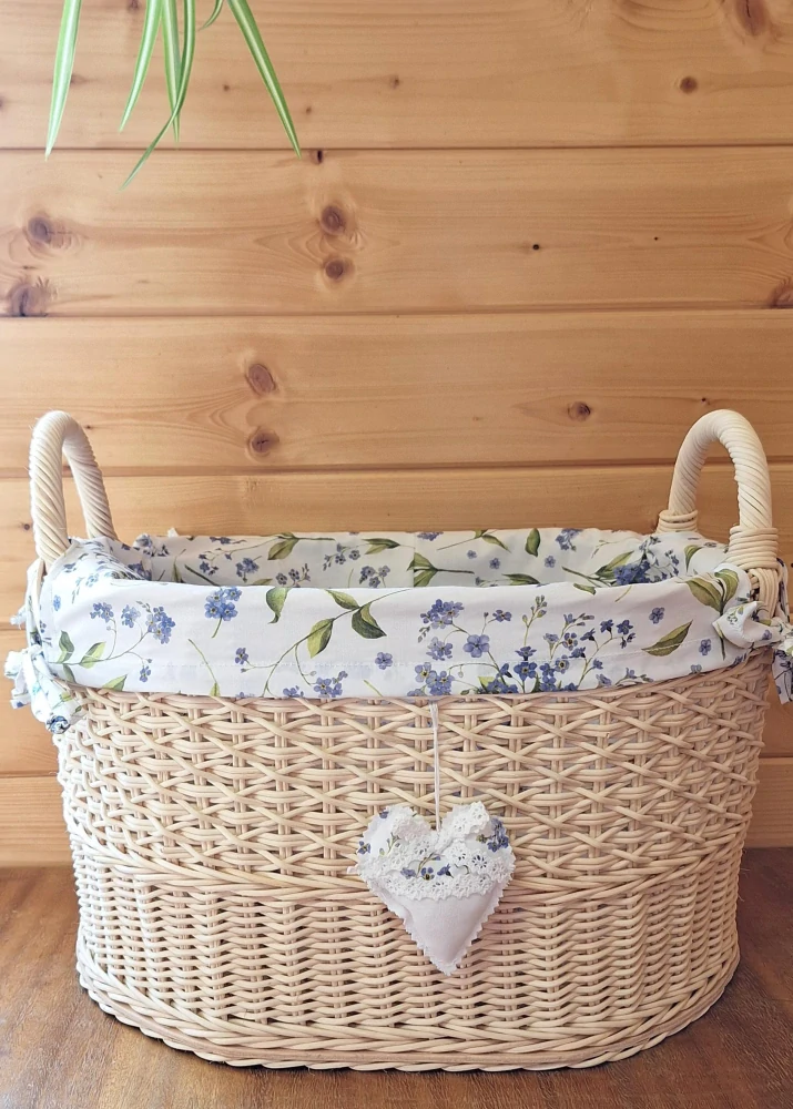 Oválný košík s uchy