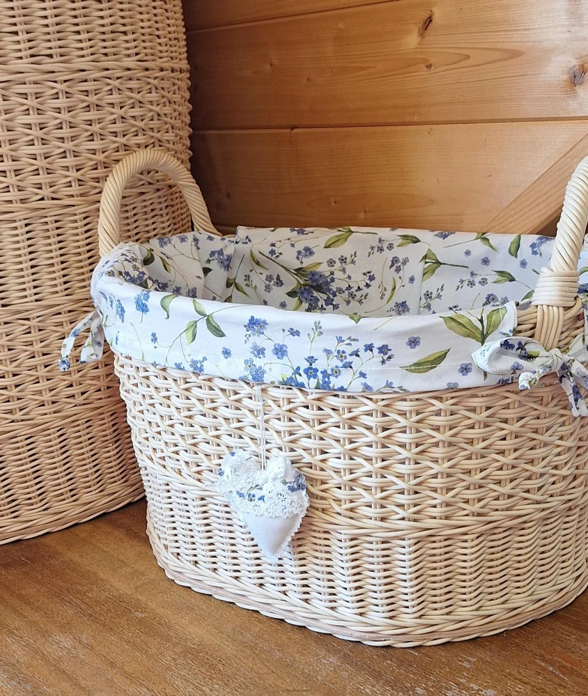 Oválný košík s uchy