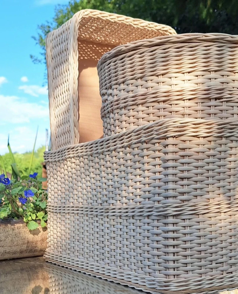 Hranatý koš 54x35 cm