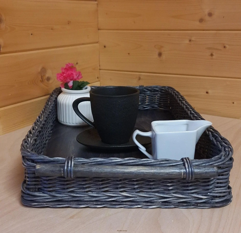 Podnos šedý